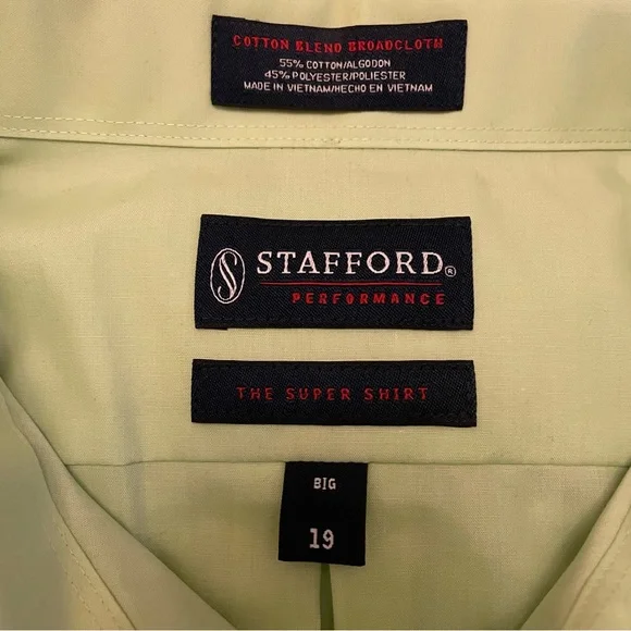 Stafford Green Short Sleeve Shirt - Picture 2 of 4